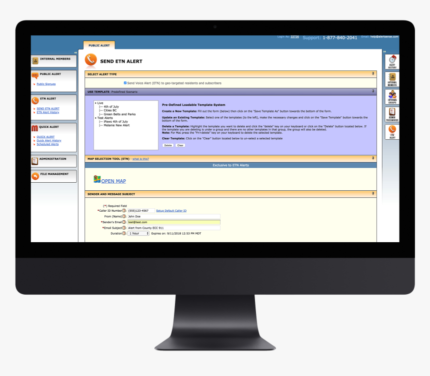 Computer Monitor, HD Png Download