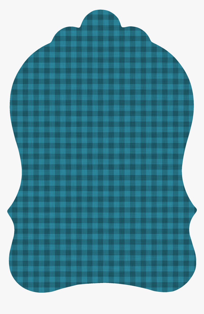 Envelope Labels, Blank Labels, Borders And Frames, - Plaid, HD Png Download