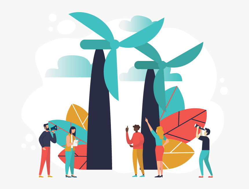 Renewable Energy - Illustration, HD Png Download