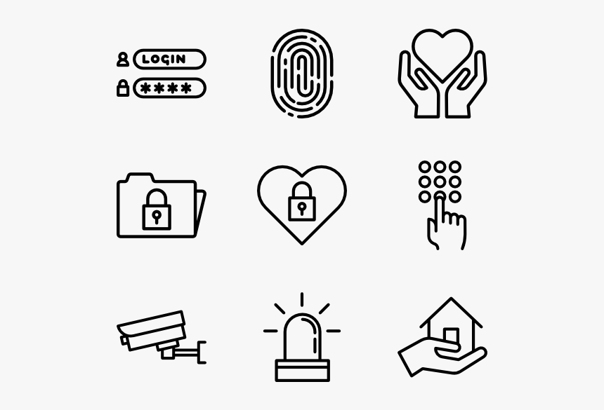 Security Camera Icon For Adobe, HD Png Download