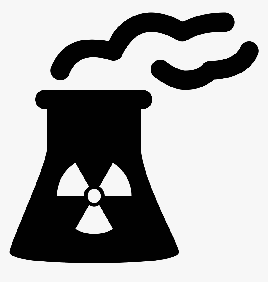 Nuclear Power Plant Icon, HD Png Download