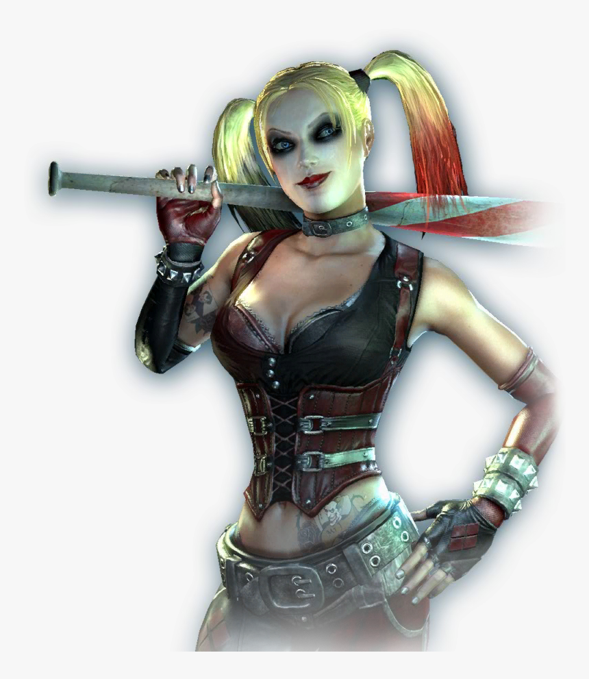 Harley Quinn Arkham Knight Png - Harley Quinn Arkham City Bio, Transparent Png