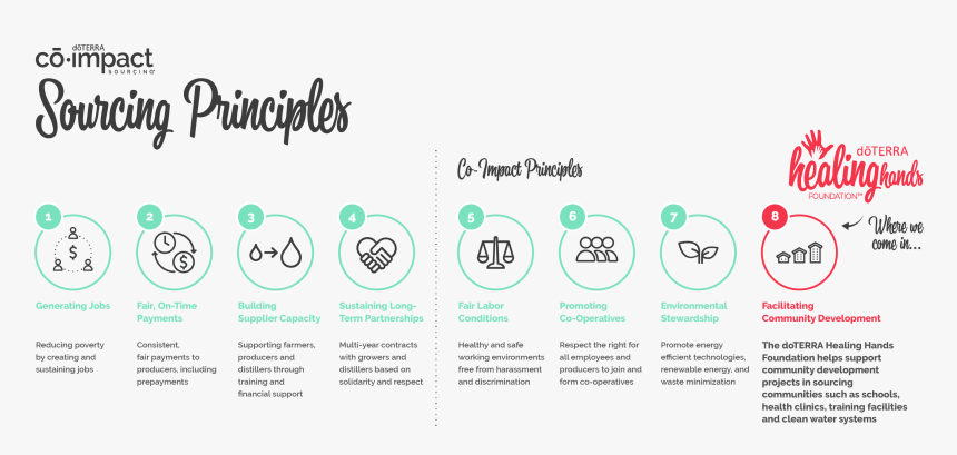 Doterra Co Impact Sourcing And Healing Hands, HD Png Download