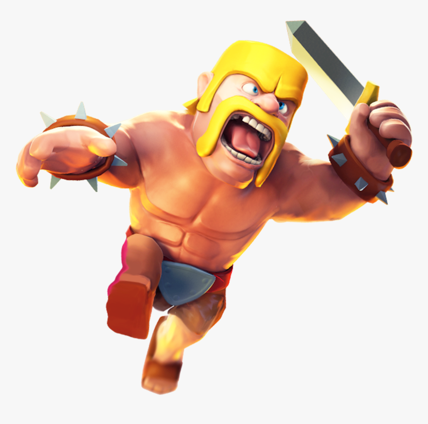Clans Of Clans Barbar, HD Png Download