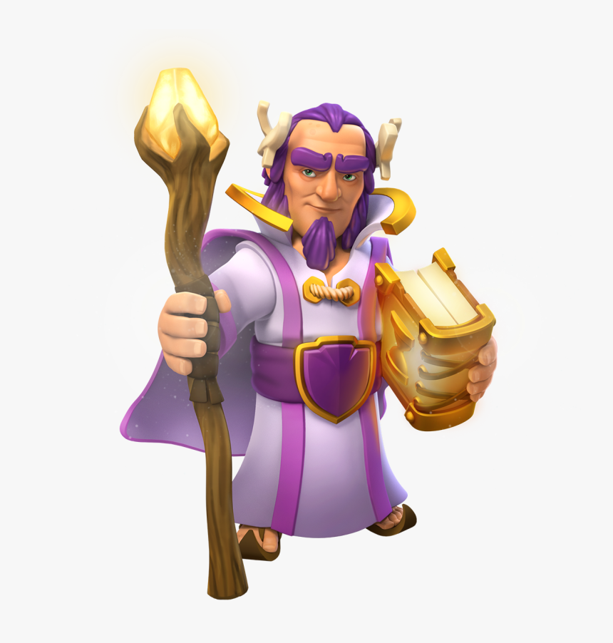 Clash Of Clans The Grand Warden Clash Of Clans - Clash Of Clans Grand Warden Png, Transparent Png