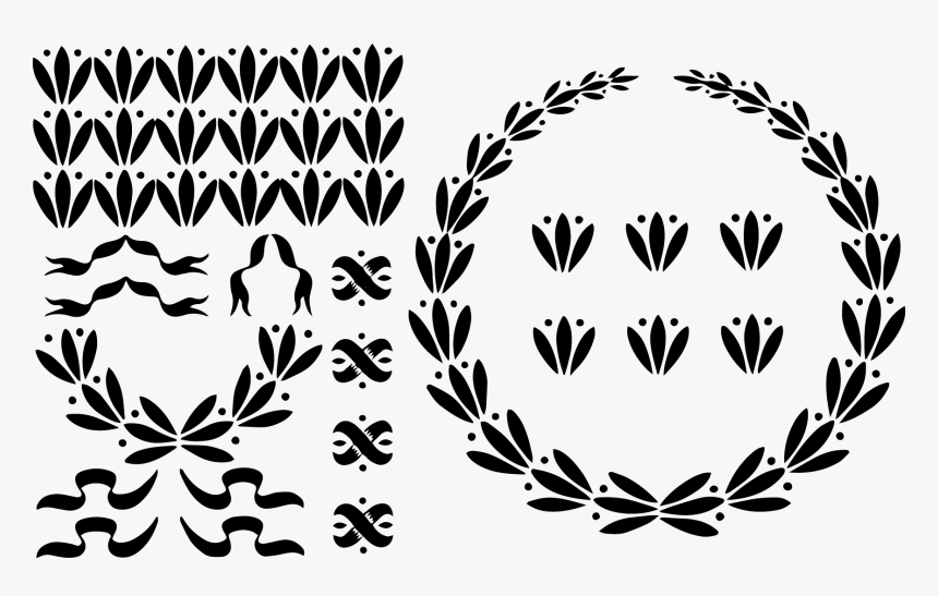 Png Free Stock Free Laurel Wreath Clipart - Kd Photography, Transparent Png