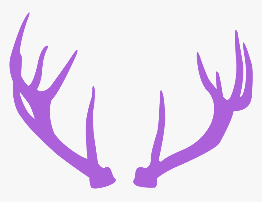 Deer Antlers Pink Clipart, HD Png Download