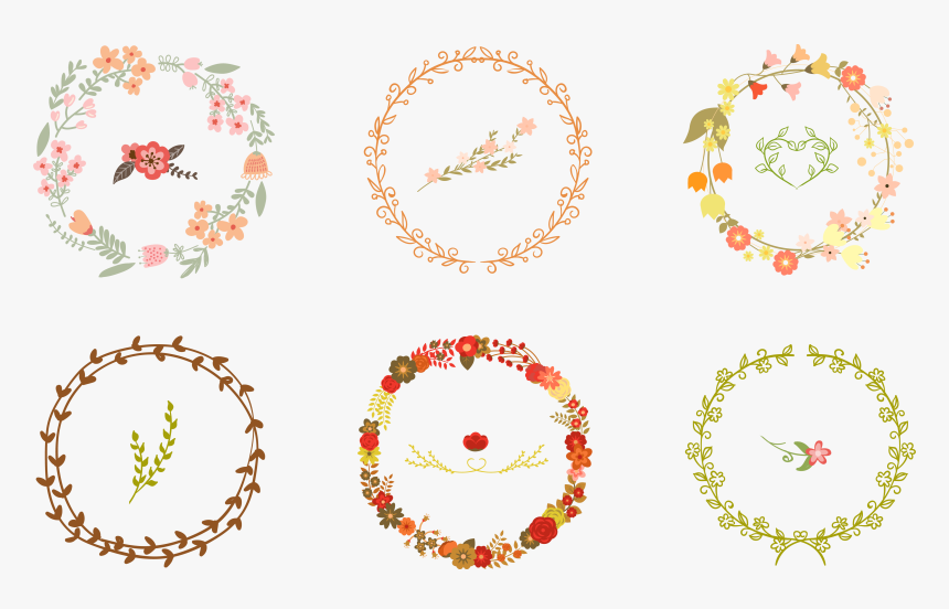 Laurel Clipart Floral - Art, HD Png Download
