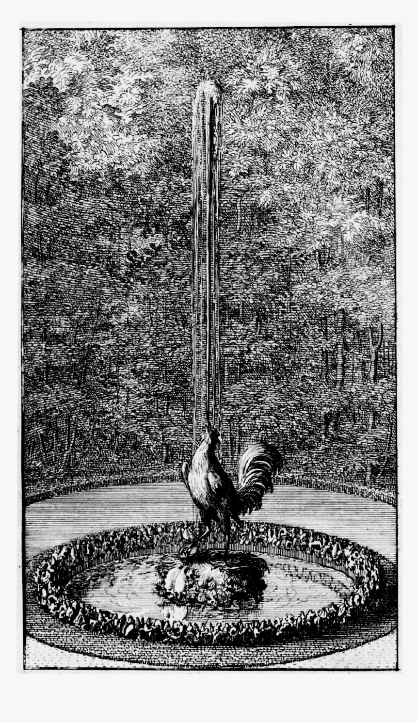 Le Coc & Le Diamant - Monochrome, HD Png Download