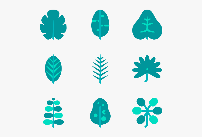 Tropical Leaves - Tropical Leaves Png Icon, Transparent Png
