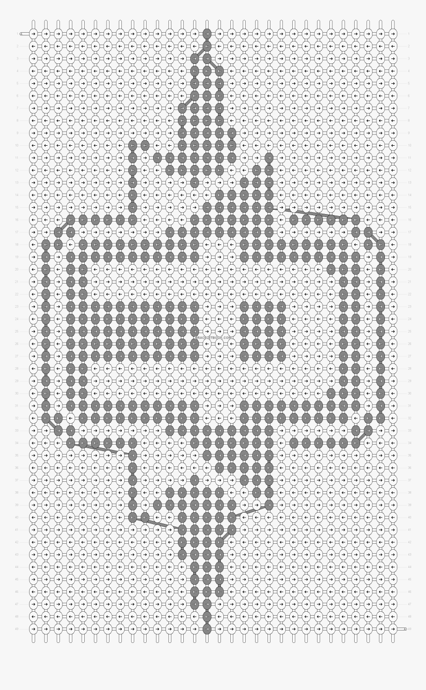 Alpha Pattern - Cross-stitch, HD Png Download