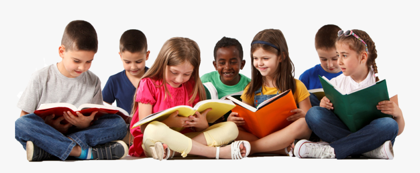 Reading Children, HD Png Download