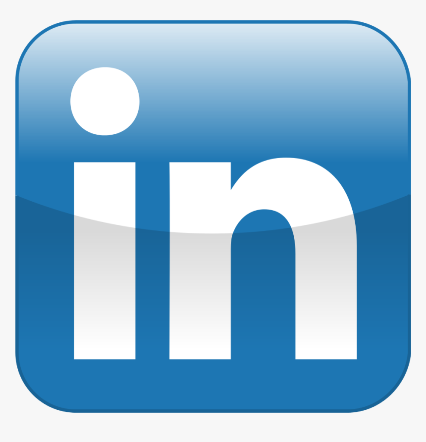 Linkedin Logo White Png - Email Signature Linkedin Logo Png, Transparent Png