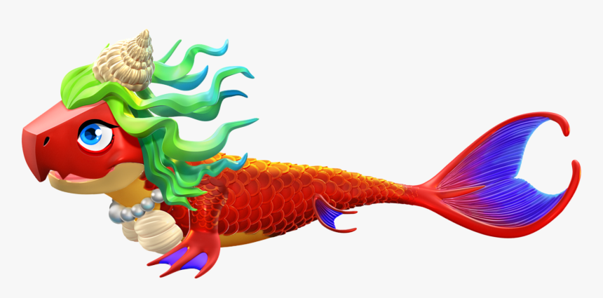 Transparent Sirens Png - Mermaid Dragon Mania Legends, Png Download
