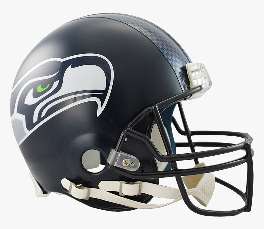 Seattle Seahawks Vsr4 Authentic Helmet - Seahawks Team Helmet, HD Png Download