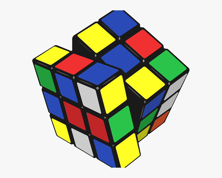Rubik's Cube Vector Png, Transparent Png