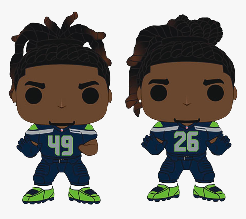 Griffin Brothers Seattle Seahawks Funko Pop Vinyl Figure - Griffin Brothers Funko Pop, HD Png Download