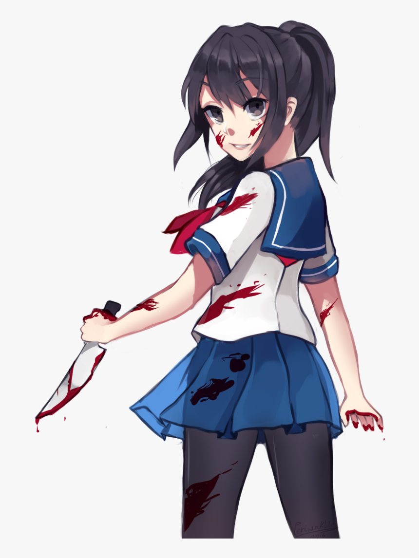 Senpi Will Be Mine - Ayano Aishi, HD Png Download