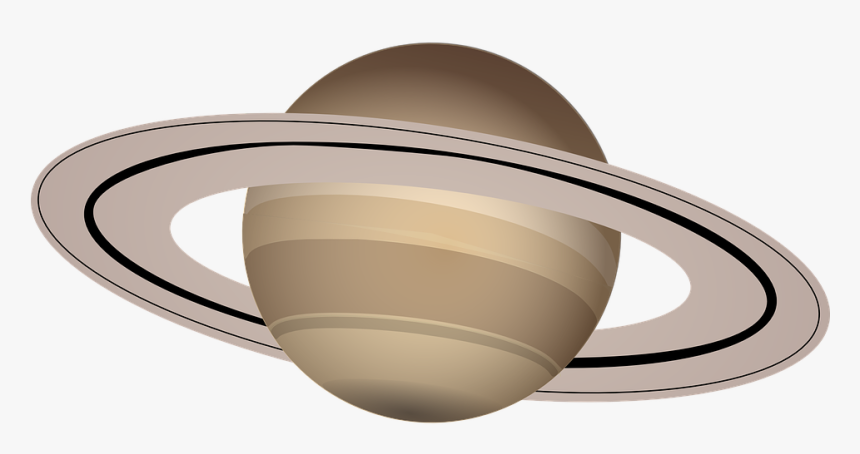 Saturn, Planet, Saturn Rings, Astronomy, Celestial - Saturn Clipart, HD Png Download