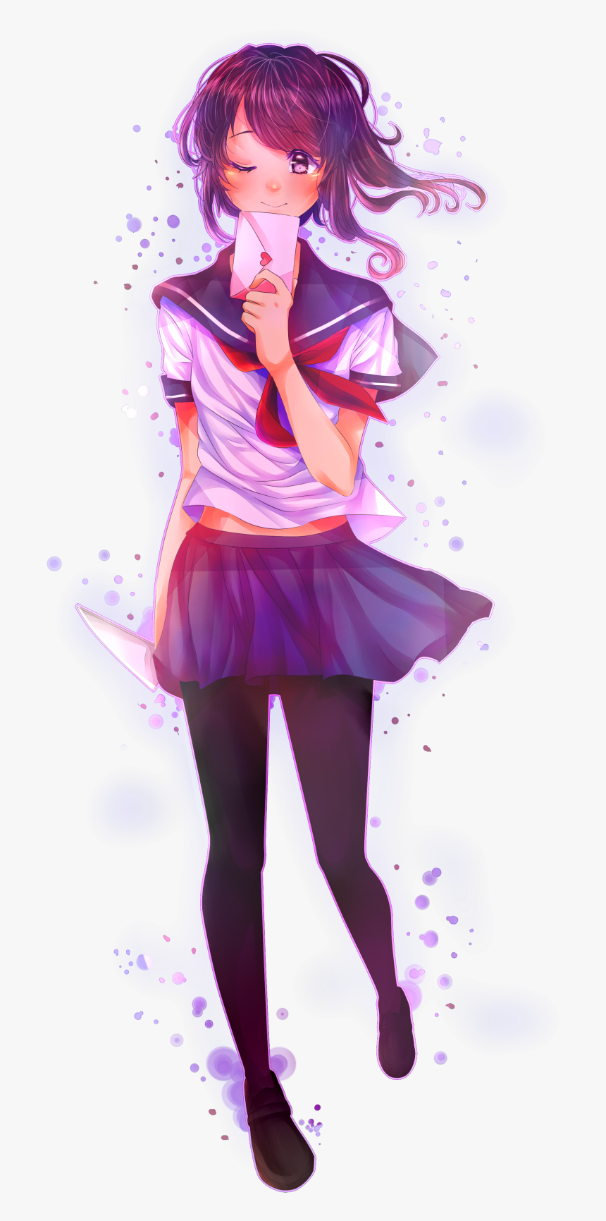 Yandere Chan Png, Transparent Png