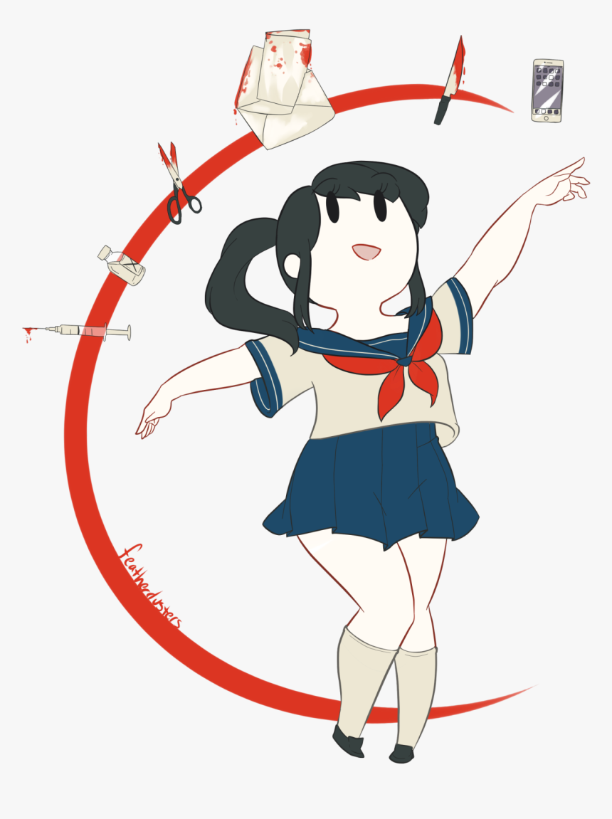 Yandere Chan Weapons, HD Png Download
