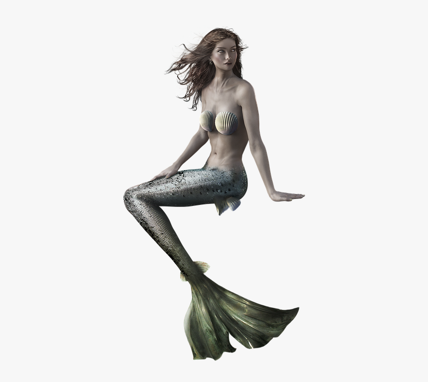 Siren, Sea, Fantasy - Sirène Png, Transparent Png