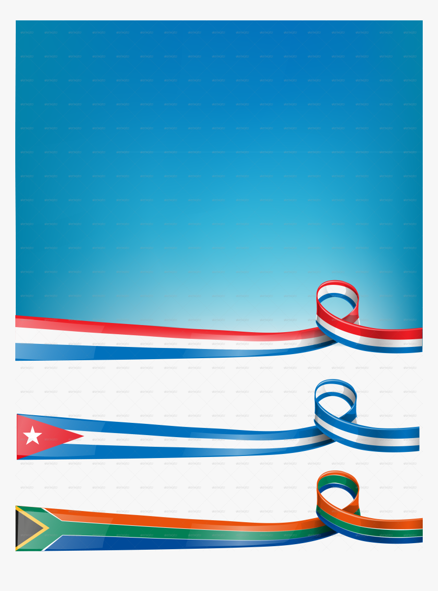 South Africa Flag Banner, HD Png Download