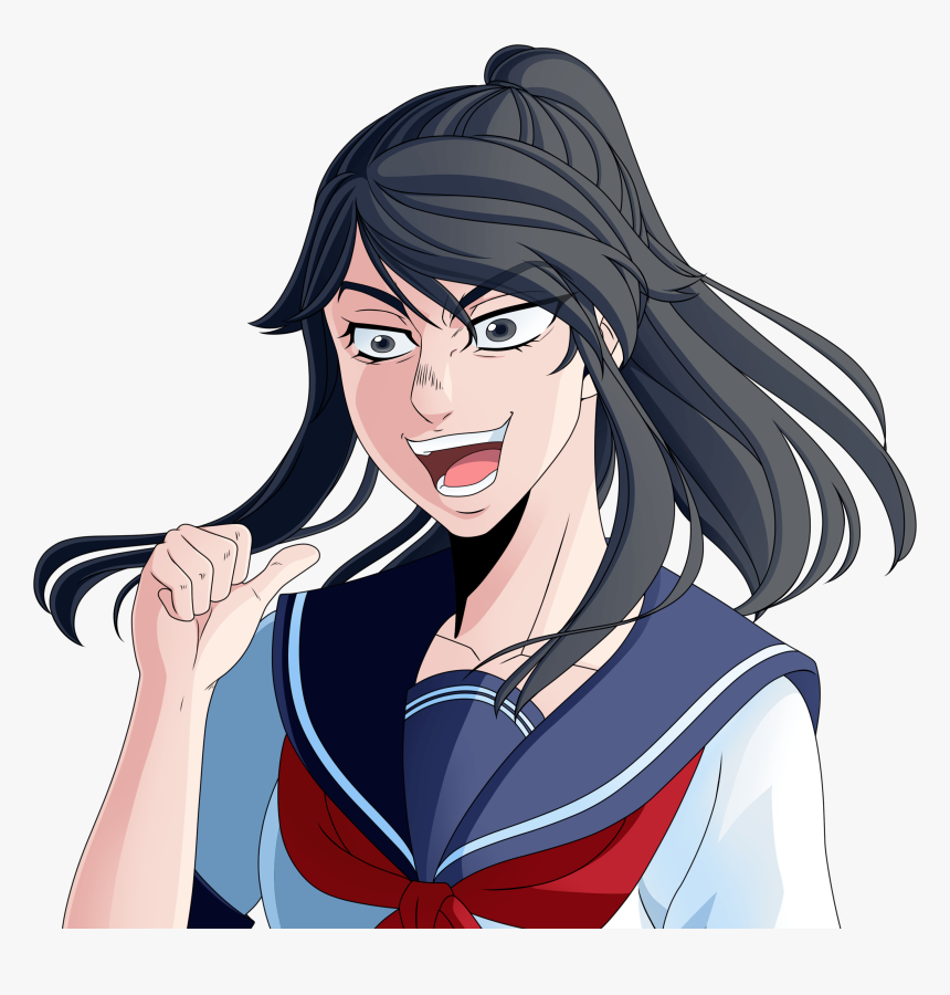 Yandere Simulator Jojo, HD Png Download