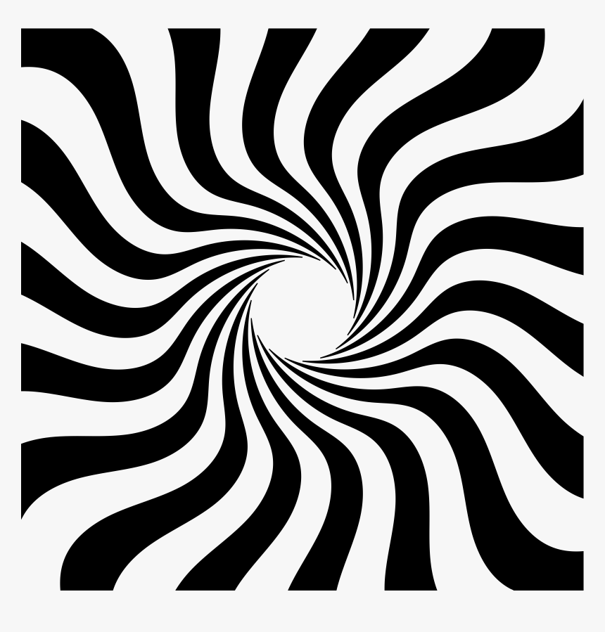 Spiral Starburst With Hole In Center Clip Arts - Icon, HD Png Download