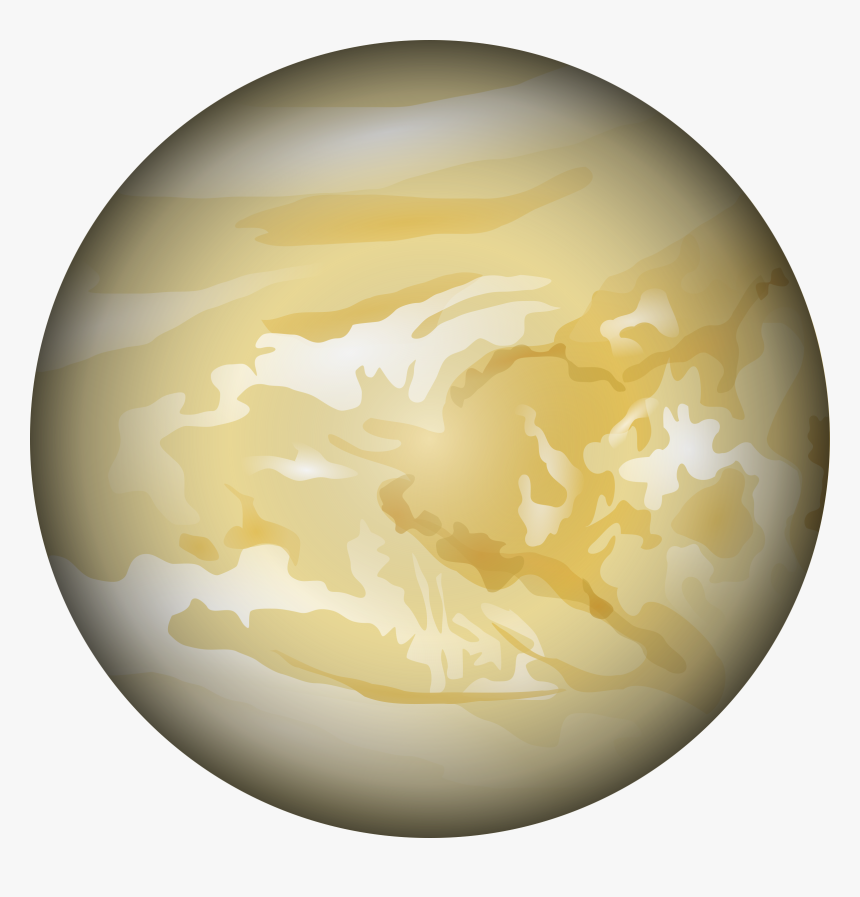 Transparent Planet Clipart Png - Venus Planet Clipart, Png Download