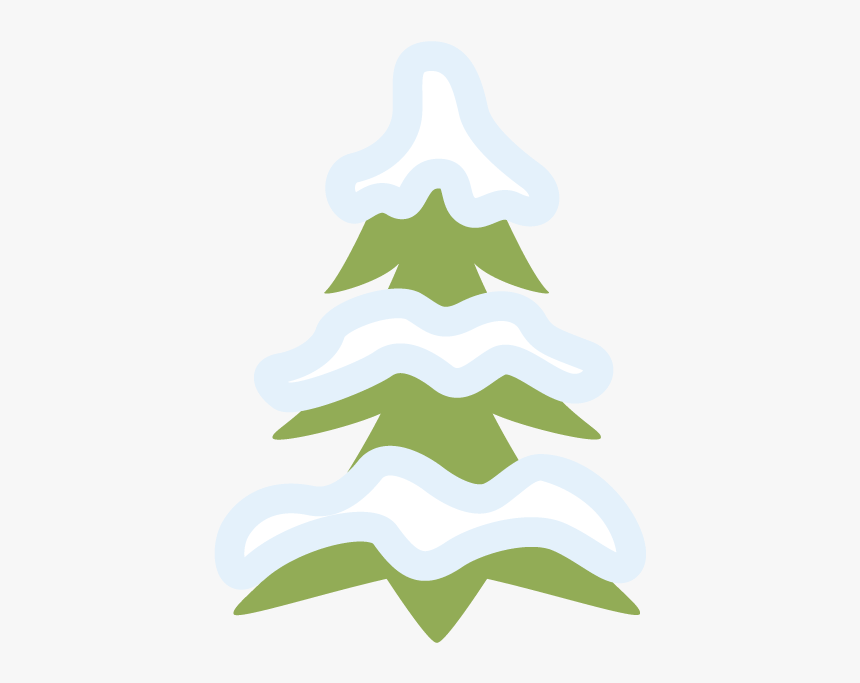 Tree 7 Sledding Hills Graphic - Christmas Tree, HD Png Download