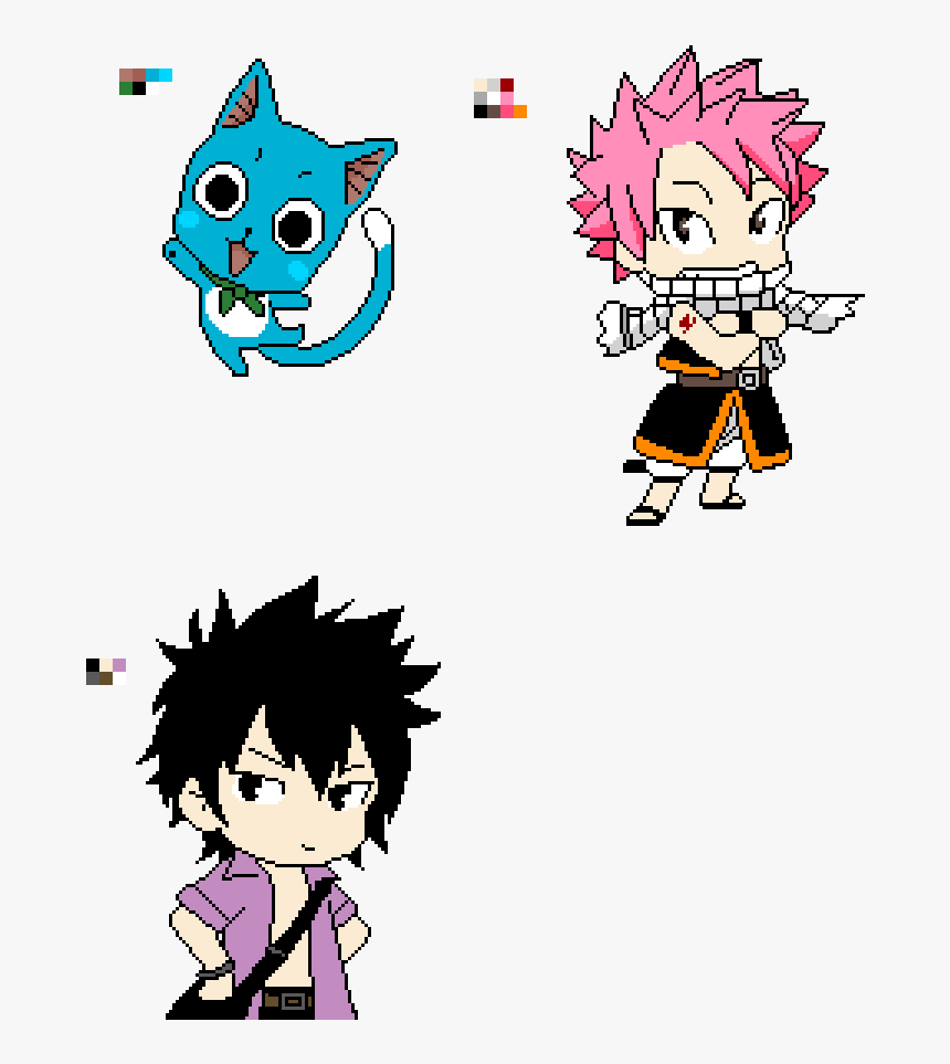 Fairy Tail Stitch Pattern, HD Png Download