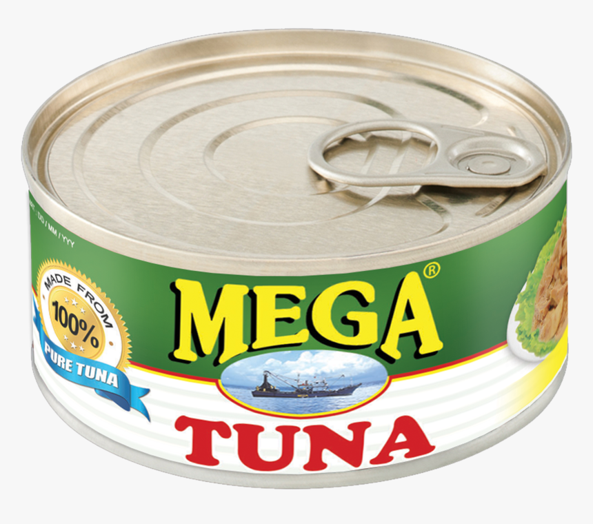 Mega Tuna Flakes In Oil 180g - Mega Sardines, HD Png Download
