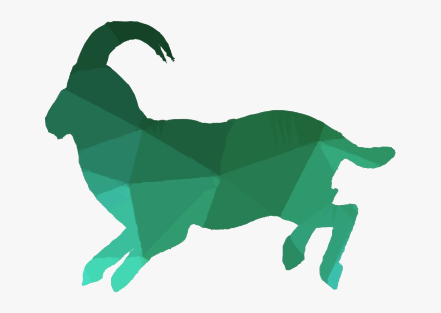 Goat Running Clipart Decal Sticker Transparent Png - Goats Clipart, Png Download