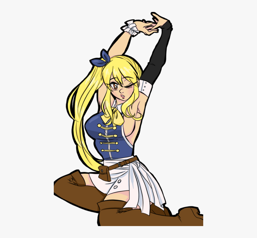 Whoops I Really Like Fairy Tail Here S Lucy I Love - Fairy Tail Png Lucy Cliparts, Transparent Png