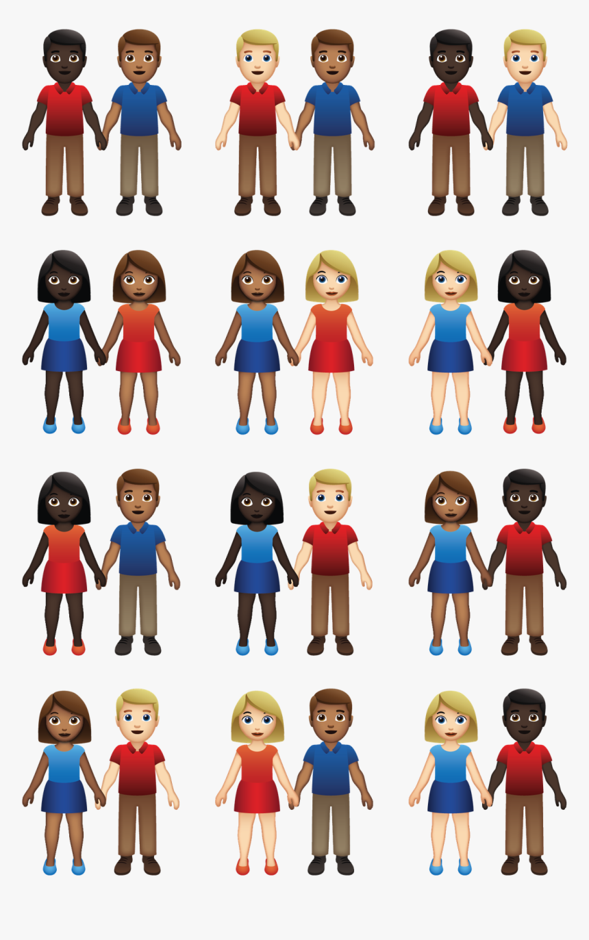 Tinder Interracial Emoji Campaign, HD Png Download
