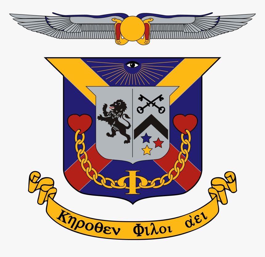 Delta Kappa Epsilon Coat Of Arms - Delta Kappa Epsilon Logo, HD Png Download