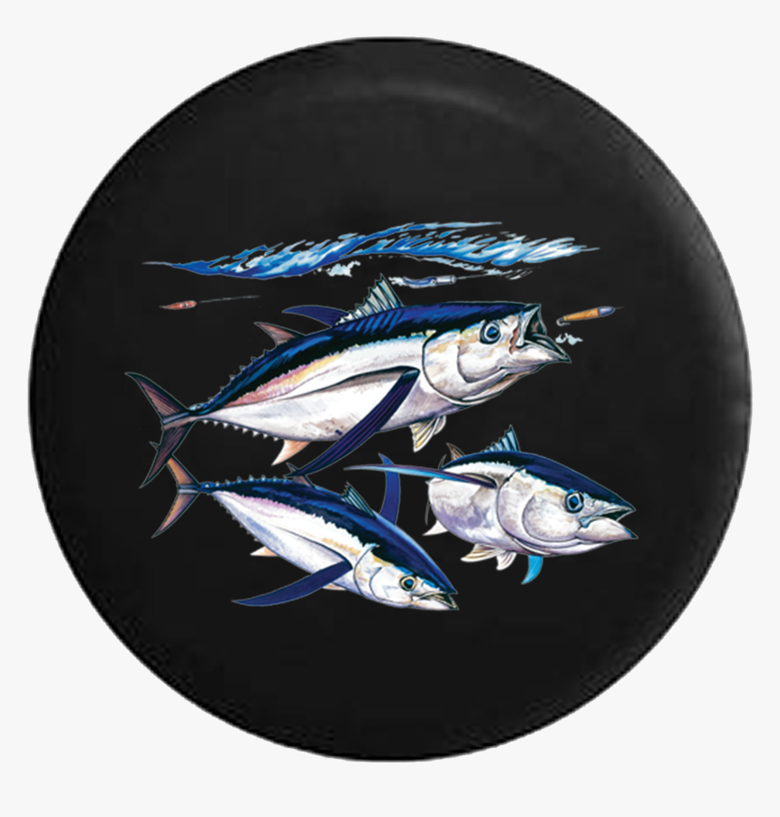 Blue Fin Tuna Fish Fishing Ocean Sea Charter Jeep Camper - Billfish, HD Png Download