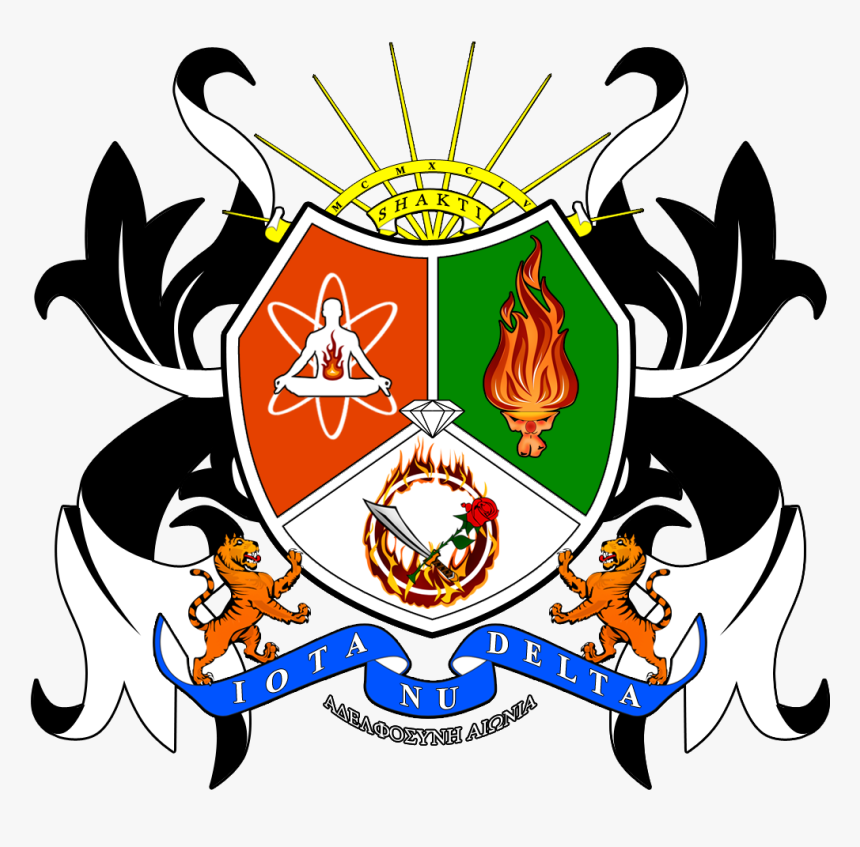 Iota Nu Delta Crest, HD Png Download