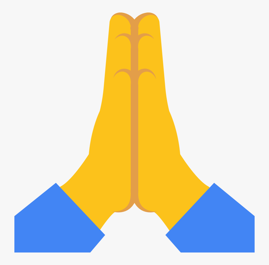 Praying Hands Emoji Png, Transparent Png