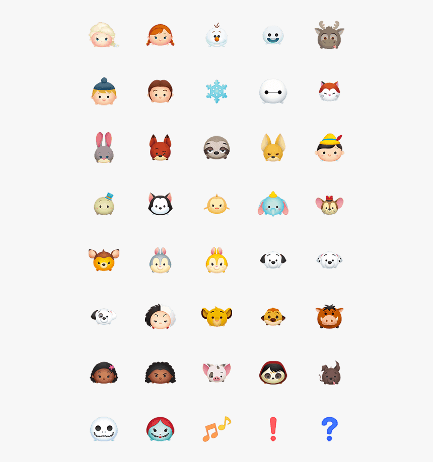 表情 貼 迪士尼 Tsum Tsum, HD Png Download