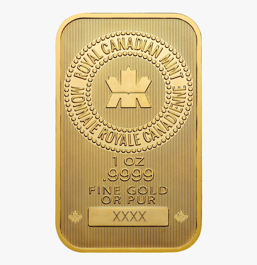 Royal Canadian Mint Gold Bar Fake, HD Png Download