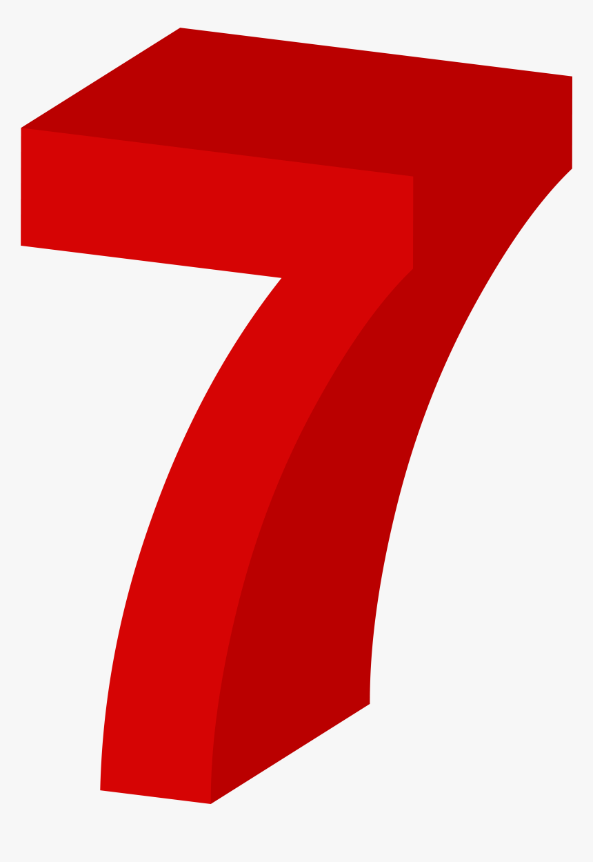 Number Red Png Clip, Transparent Png