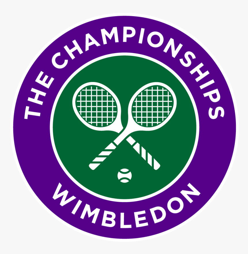 Wimbledon Logo Png Transparent Tennis New Latest, Png Download