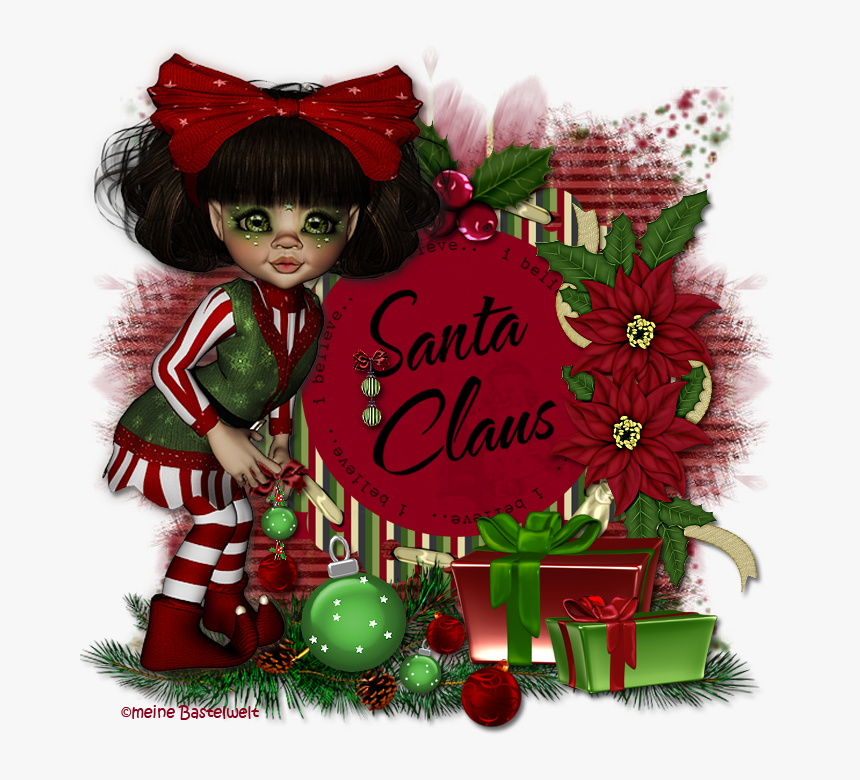 Christmas Elves Png, Transparent Png