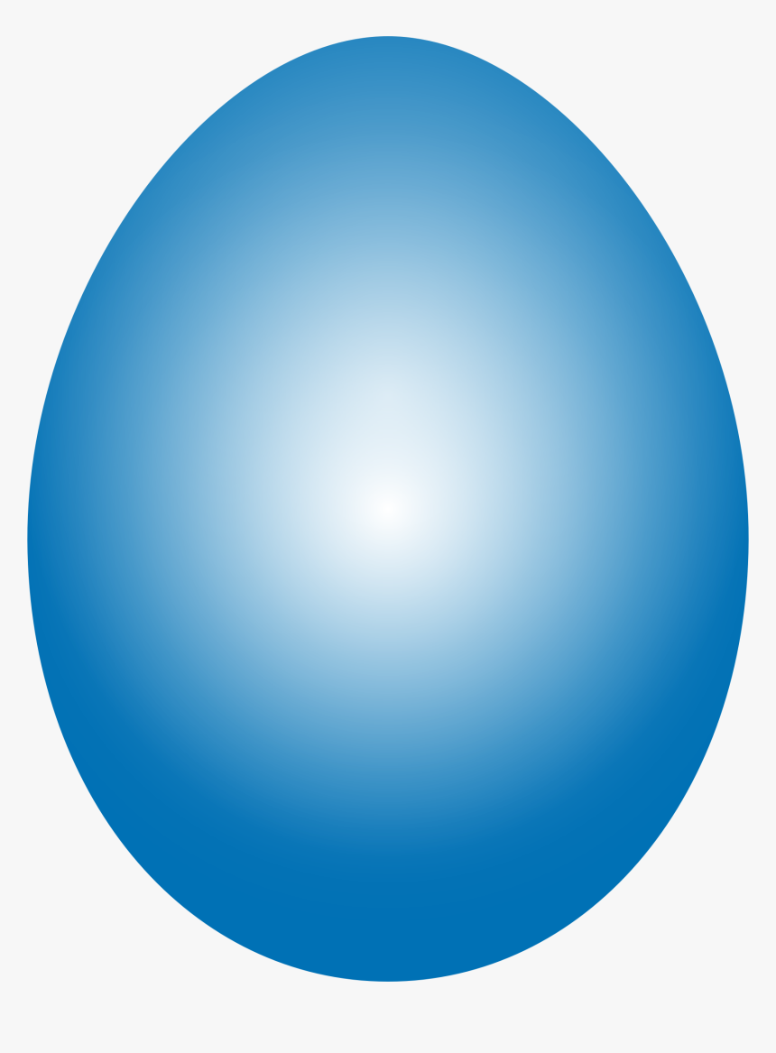 Blue Easter Egg Clip Arts, HD Png Download