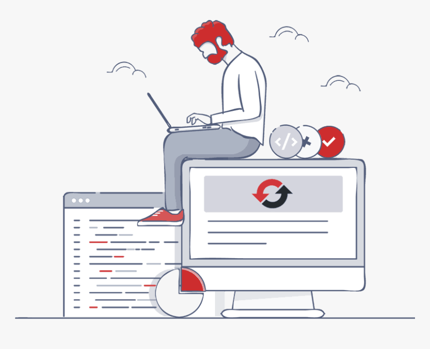 Wp Reset Coder At Work, HD Png Download