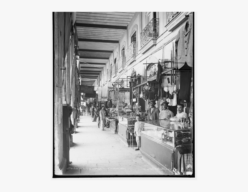 An Outside Corridor In The Plaza Del Vapor, HD Png Download