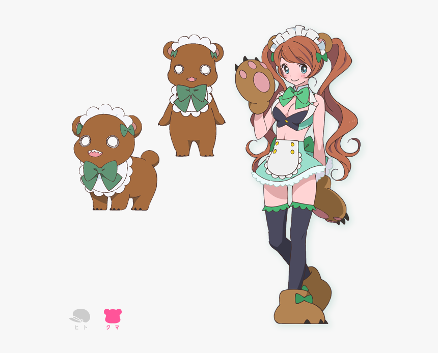 Lulu Yurigasaki Bear Form, HD Png Download