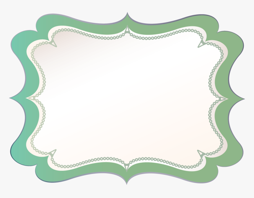 Green Outline Point Middle Tray With White Inside Badge, HD Png Download